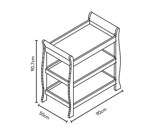 Stamford Space Saver 2 Piece Room Set - White