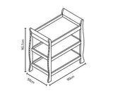 Stamford Space Saver 2 Piece Room Set - White