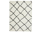 Scandi Berber G257 White/Black - 200 x 290