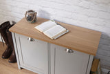 Lancaster shoe storage grey