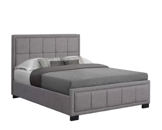 Hannover Small Double Bed - Grey