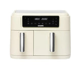 Haden 9.5L Dual Basket Air Fryer Cream