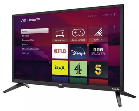 JVC LT-24CR230 Roku TV 24" Smart HD Ready HDR TV