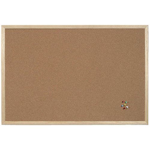 Q-Connect Lightweight Cork Noticeboard 900x1200mm KF03568