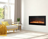 Orlando Inset/Wall Mounted Fire,50"