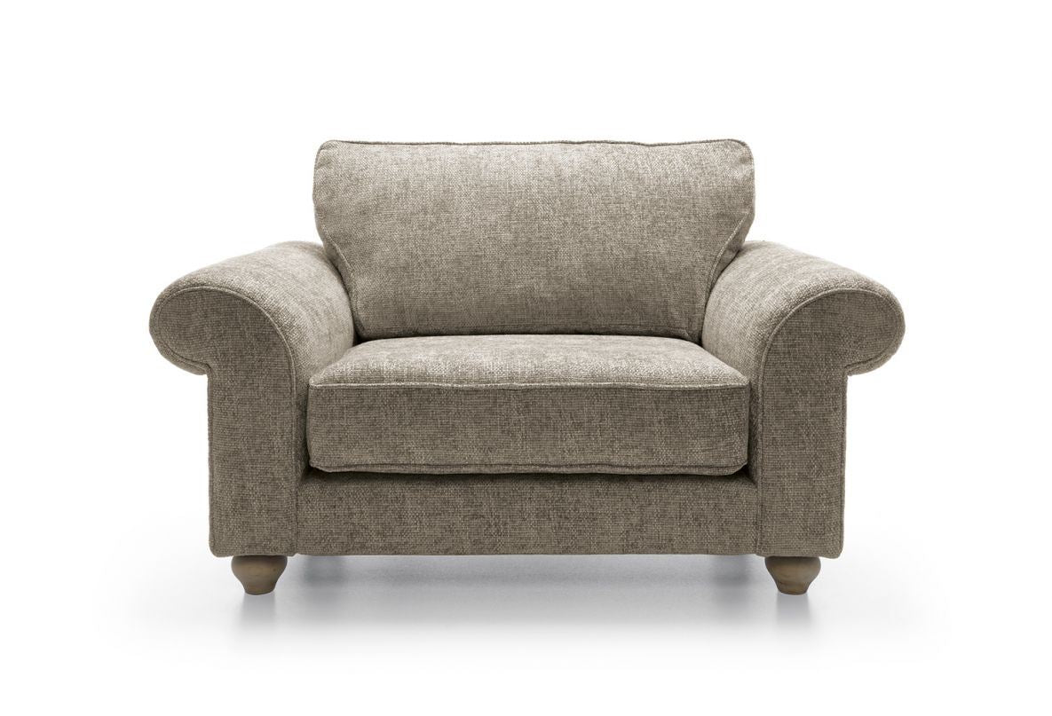 Ingrid Love Seat - Taupe