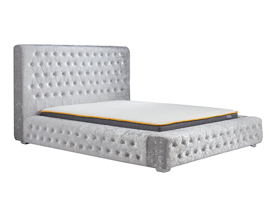Grande King Bed - Grey