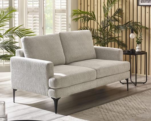 Carrera 2 Seater Sofa Oyster Cream