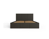 Serena Side Lift Ottoman King Bed - Grey