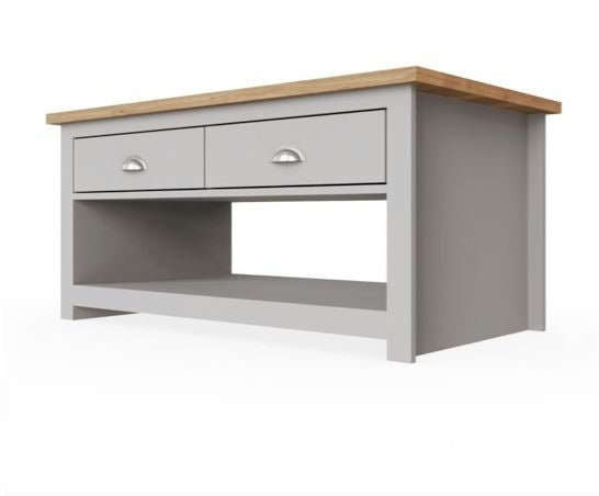Lisbon 2 Drawer Coffee Table