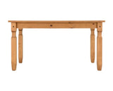 Corona 5' Dining Table - Distressed Waxed Pine
