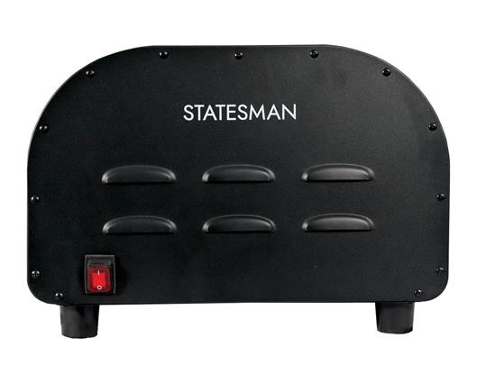 Statesman Electric Pizza Oven, 13 Inch, Grey