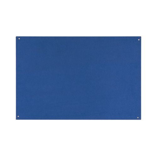 Bi-Office Unframed Noticeboard Blue Felt Surface 1800x1200mm FB8543397