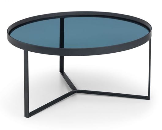 LOFT COFFEE TABLE - SMOKED GLASS