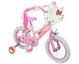 Hello kitty 14" Bike With Squishle Backpack and Tassels