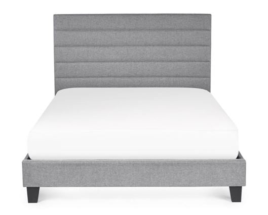 Merida King Bed - Grey