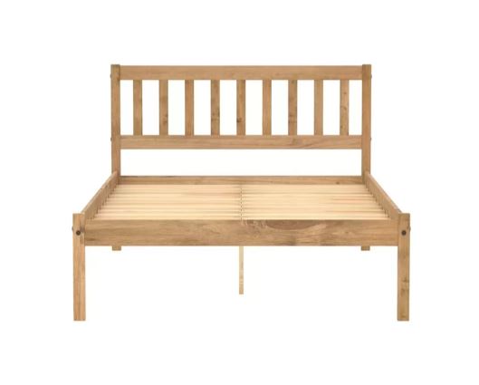 Lisbon Single Bed - Pine