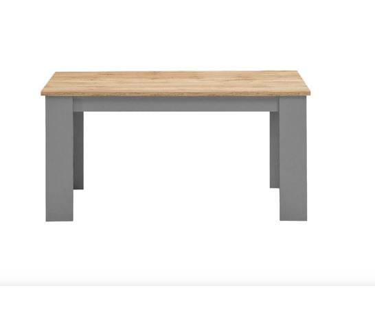 Lisbon Dining Table 120cm with 2 Benches Set