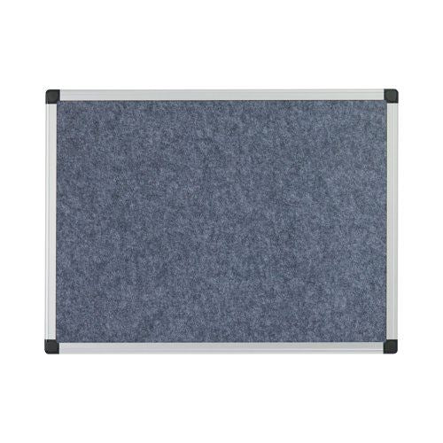 Bi-Office Maya Fire Retardant Noticeboard Grey Aluminium Frame 180x120cm SA2702170