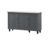 3 Door shoe cabinet