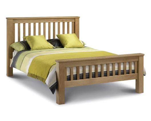 Amsterdam Oak Bed HFE 150CM