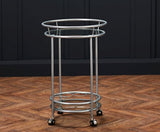 Collins Drinks Trolley Silver