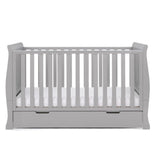 Stamford Classic Cot Bed & Cot Top Changer-Warm Grey