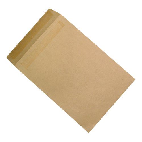 5 Star Office Envelopes Pocket Self Seal 115gsm C4 324x229mm Manilla (Pack of 250)