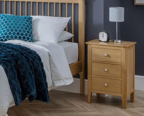 COTSWOLD 3 DRAWER BEDSIDE