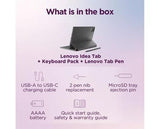 LENOVO Idea Tab 11" Tablet with Keyboard - 128 GB, Luna Grey