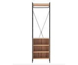 Claire Open Wardrobe- Riveria Oak