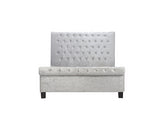 Sienna Double Bed- Grey