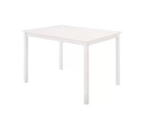 Cottesmore Rectangle Dining Table White