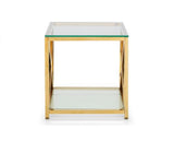 MIAMI LAMP TABLE - GOLD