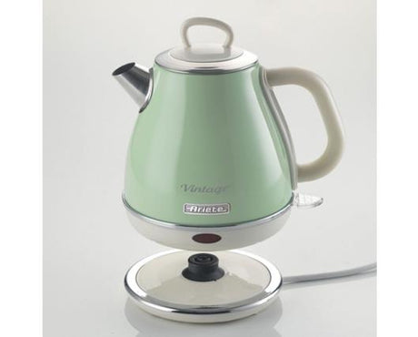 Ariete 1 Litre Retro Style Cordless Jug Kettle -  Green