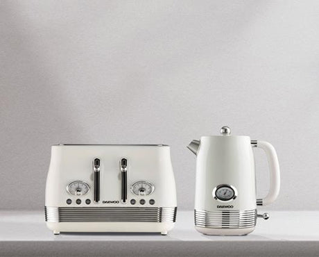 DAEWOO DENVER 1.5L KETTLE BUTTERMILK