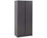 MALVERN 2 DOOR WARDROBE BEDROOM SET - GREY