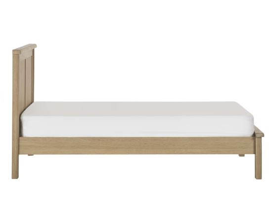 Memphis Double Bed - Limed Oak