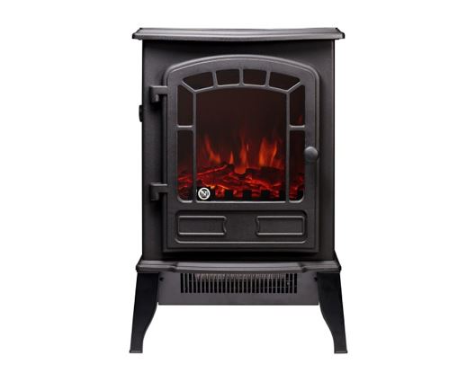 The Ripon Electric Stove in Black