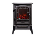The Ripon Electric Stove in Black
