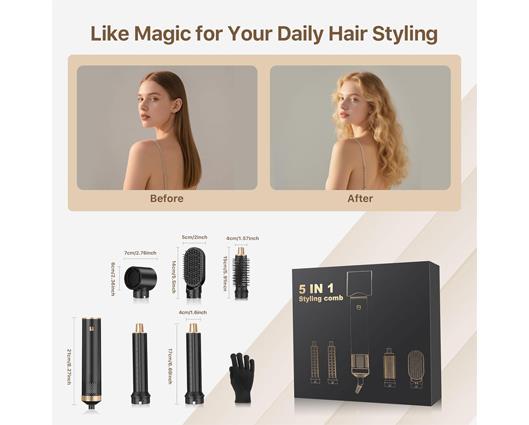 5 in 1 Hot Air Styler Brush