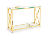 MIAMI CONSOLE TABLE - GOLD