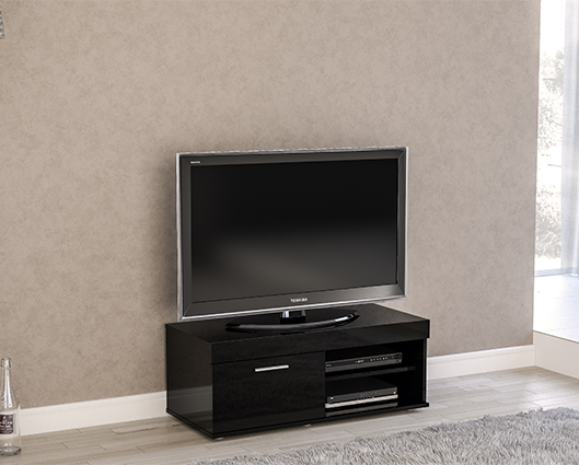 Edgeware Small TV Unit- Black