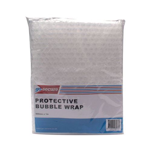 GoSecure Bubble Wrap Sheets 600mmx1m Clear (Pack of 6) PB02290