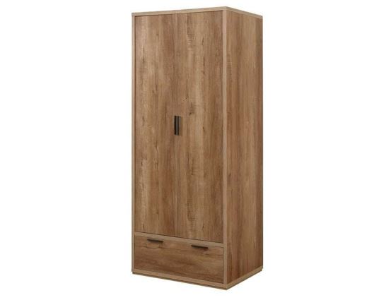 Stockwell 2 Door 1 Drawer Wardrobe