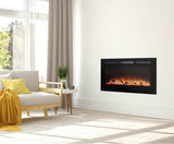 Orlando Inset/Wall Mounted Fire,42"