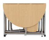 Budget Butterfly Dining Set - Beech/Silver