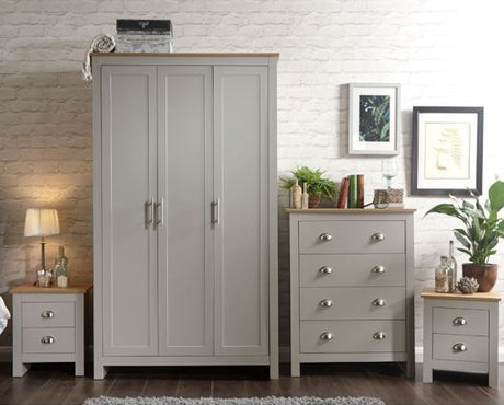 Lancaster 4 piece set grey