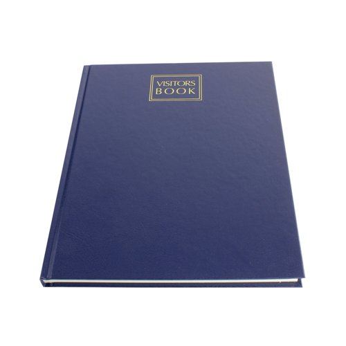 Collins Visitors Book Leathergrain 192 Pages 40 825025&#47;1