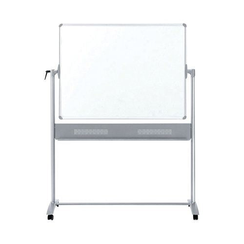 Nobo Basic Melamine Mobile Whiteboard 1500 x 1200mm 1905240